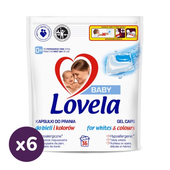 Lovela Baby mosókapszula (6x36 db)