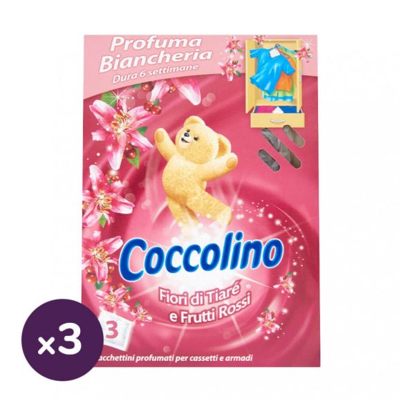 Coccolino illatpárna, rózsaszín (3x3 db)