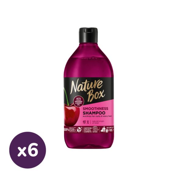 Nature Box Cseresznye sampon a puha hajért (6x385 ml)