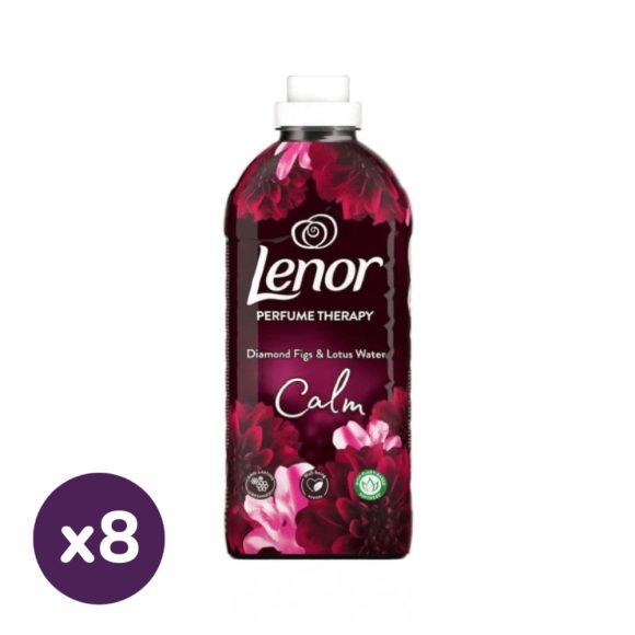 INGYENES SZÁLLÍTÁS - Lenor Diamond Figs & Lotus Water öblítő 8x1,2 liter (384 mosás)
