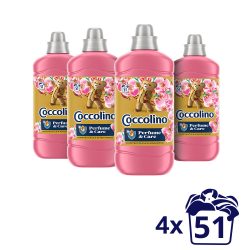   Coccolino Honeysuckle&Sandalwood öblítőkoncentrátum 4x1275 ml (204 mosás)