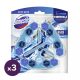 Domestos Power5+ WC-frissítő rúd, blue water ocean (9x53 g)
