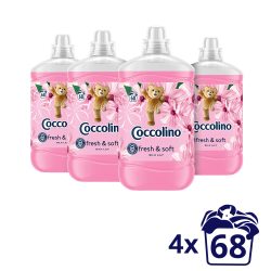   Coccolino Silk Lily öblítőkoncentrátum 4x1700 ml (272 mosás)