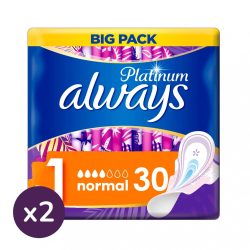   Always Ultra Platinum Normal egészségügyi betét (2x30 db)