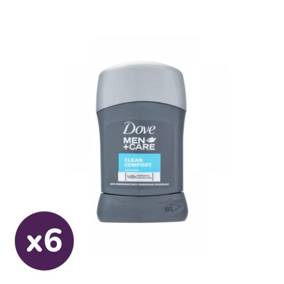 Dove Men+Care Stift Clean Comfort (6x50 ml)