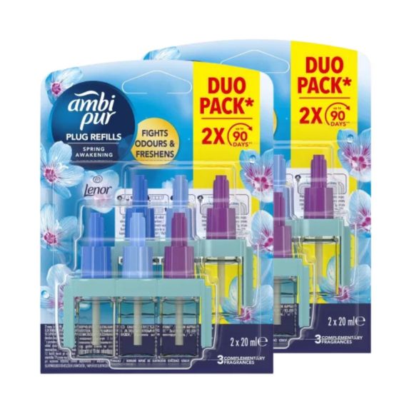 Ambi Pur Lenor Spring Awakening 3volution Duo-Refill légfrissítő utántöltő (2x40 ml)