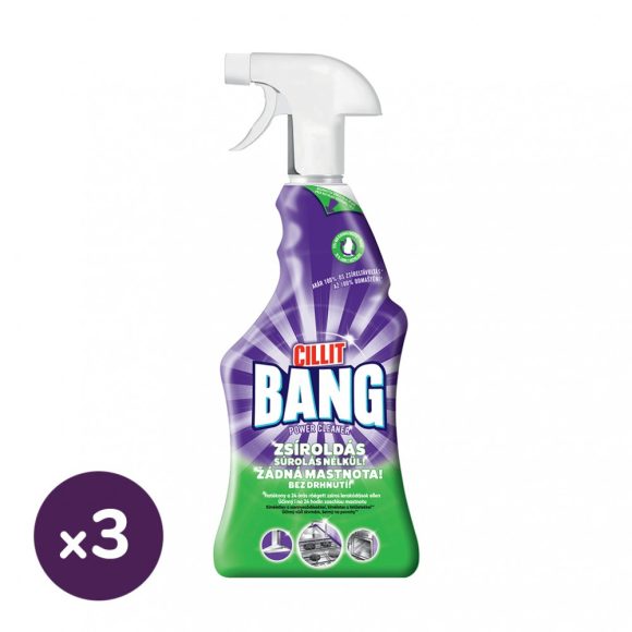 Cillit Bang Univerzális zsíroldó (3x750 ml)