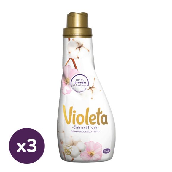 Violeta öblítő koncentrátum mikrokapszulákkal - sensitive (3x900 ml)