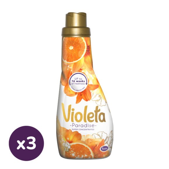 Violeta öblítő koncentrátum mikrokapszulákkal - paradise (3x900 ml)