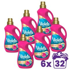   Violeta Intense color mosógél színes ruhákhoz, 6x1800 ml (192 mosás)