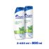 Head & Shoulders Menthol korpásodás elleni sampon (2x400 ml)