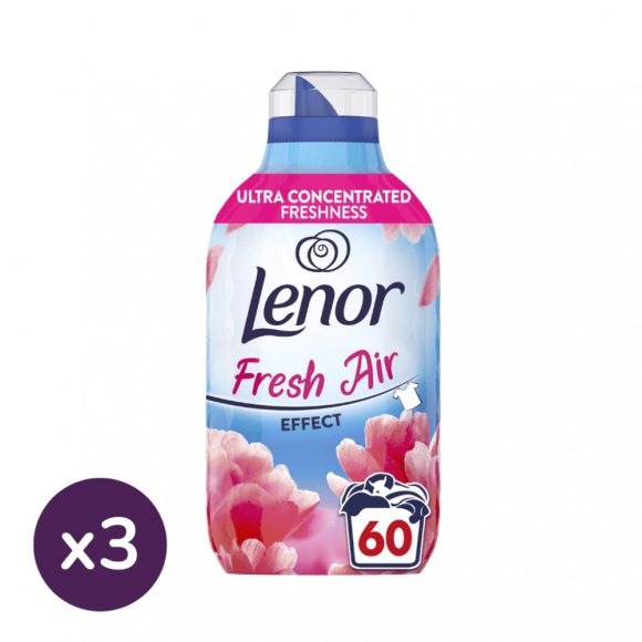 Lenor Fresh Air Effect Pink Blossom öblítő 3x840 ml (180 mosás)