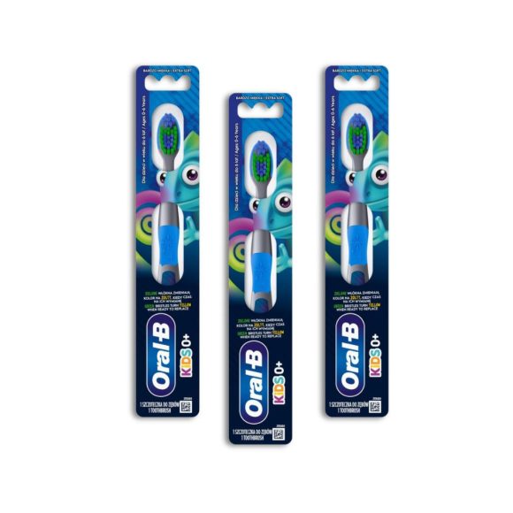 Oral-B Kids fogkefe 0-6 éveseknek (3x1 db)