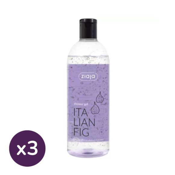 ZIAJA Tusfürdő gél olasz füge kivonattal (3x500 ml)