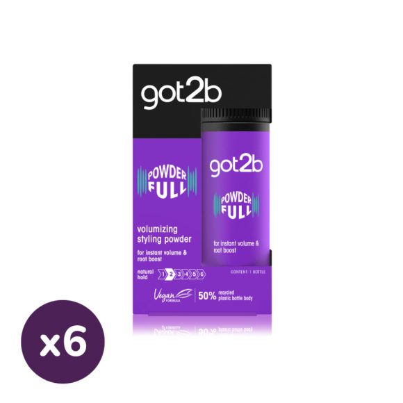 got2b Powderful dúsító hajformázó por (6x10 ml)