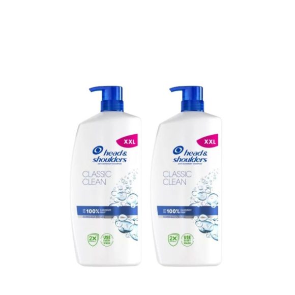 Head & Shoulders Classic Clean korpásodás elleni sampon (2x800 ml)
