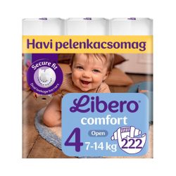 Libero Comfort 4 pelenka, 7-14 kg, 222 db