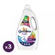 Coccolino Care Color mosógél színes ruhákhoz 3x2,4 liter (180 mosás)