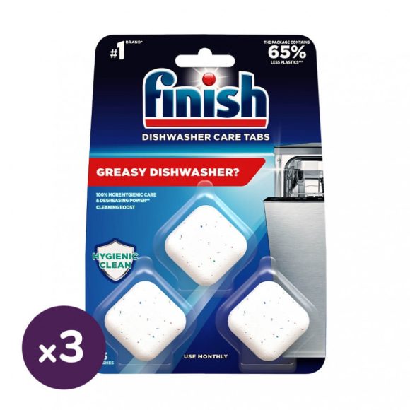 Finish mosogatógép tísztító tabletta (3x3 db)