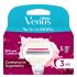 Gillette Venus ComfortGlide Miami női borotvabetét Sugarberry illattal (2x3 db)
