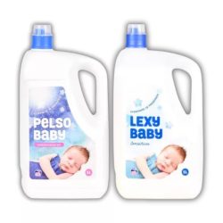   PELSO BABY Sensitive mosógél (5 liter) + LEXY BABY Sensitive öblítő koncentrátum (5 liter)