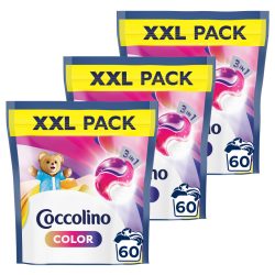 Coccolino Color kapszula színes ruhákhoz (3x60 db)