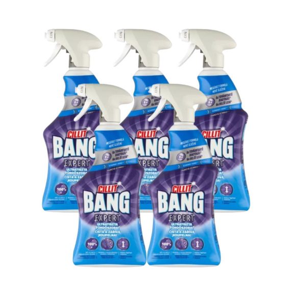 Cillit Bang fürdőszobai ragyogás spray (5x750 ml)