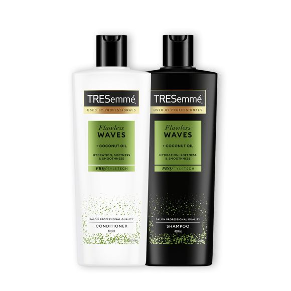 TRESemmé Flawless Waves csomag hullámos és göndör hajra