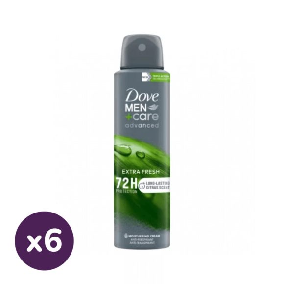 Dove Men+Care Extra Fresh izzadásgátló aeroszol (6x150 ml)