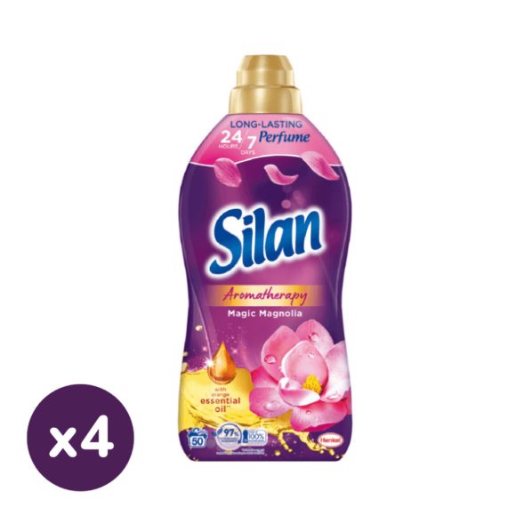 Silan Aromatherapy Magnolia öblítő 4x1100 ml (200 mosás)