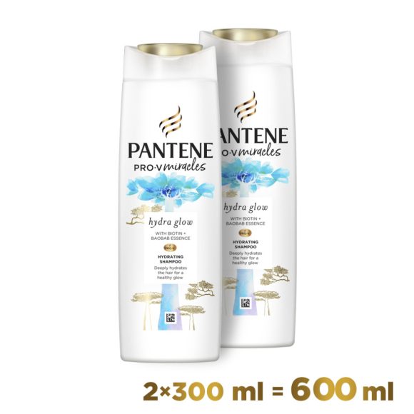 Pantene Pro-V Hydra Glow élénkítő sampon 2x300 ml