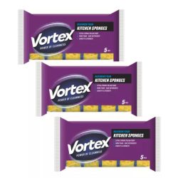 Vortex konyhai nagy lyukas szuper hab szivacs (3x5 db)