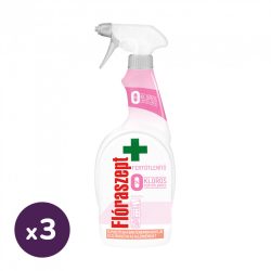   Flóraszept 0% klóros konyhai fertőtlenítő spray 3x700 ml