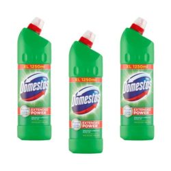   Domestos  fertőtlenítő hatású tisztítószer, Pine Fresh (3x1250 ml)