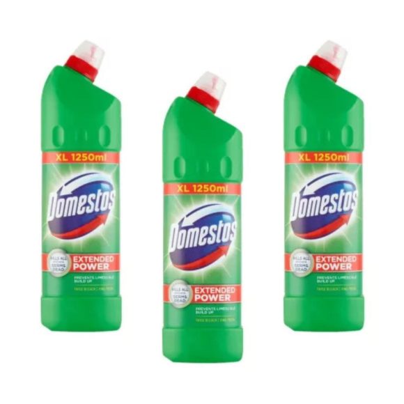 Domestos  fertőtlenítő hatású tisztítószer, Pine Fresh (3x1250 ml)