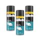 Gillette Classic Sensitive borotvahab (3x400 ml)