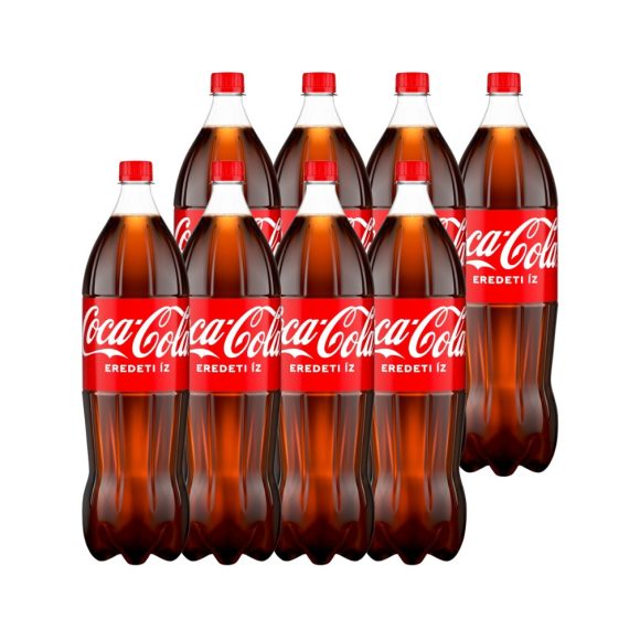Coca-Cola cola ízű szénsavas üdítőital (8x1,75 liter)