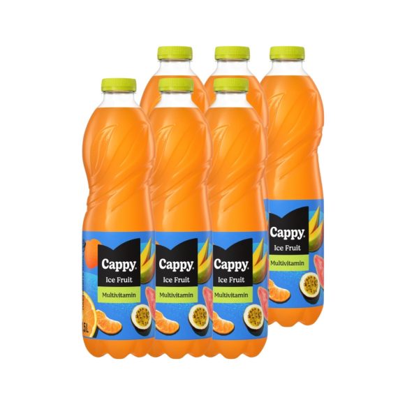 Cappy Ice Fruit Multivitamin vegyesgyümölcs szénsavmentes ital mangosztán ízesítéssel (6x1,5 liter)
