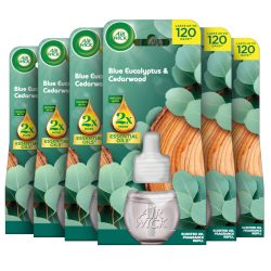   Air Wick elektromos légfrissítő utántöltő Eukaliptusz és cédrusfa illat (6x19 ml)