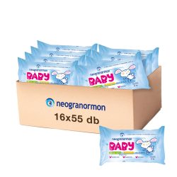   Neogranormon nedves törlőkendő Aloe Verával és kamillával 16x55 db