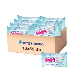 Neogranormon Sensitive nedves törlőkendő 16x55 db