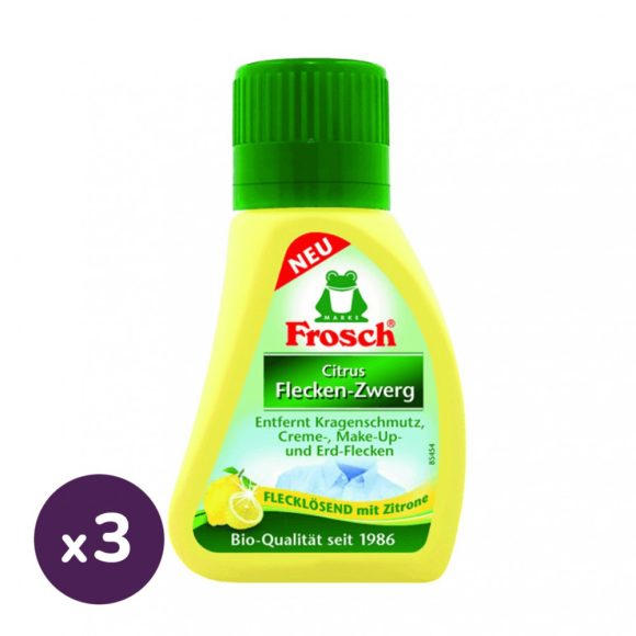 Frosch "Folt Manó" citromos foltelőkezelő 3x75 ml