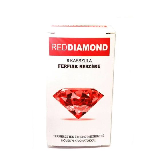 Red Diamond természetes étrend-kiegészítő férfiaknak (8 db)