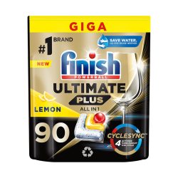   Finish Powerball Ultimate Plus All in 1 mosogatógép-kapszula, lemon (90 db)