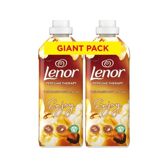 Lenor Vanilla Orchid & Golden Amber duo textilöblítő 2x1,2 liter (96 mosás)