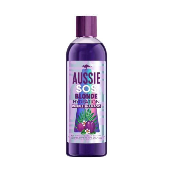 Aussie Blonde hidratáló lila sampon 290 ml