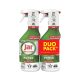 Jar Power Spray 3 az 1-ben tisztító spray narancs illattal (2x500 ml)