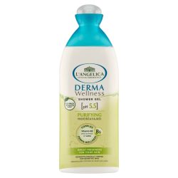   L'Angelica Derma Wellness mélytiszító tusfürdő - Lime, ph 5.5 B5 vitaminnal - 250ml