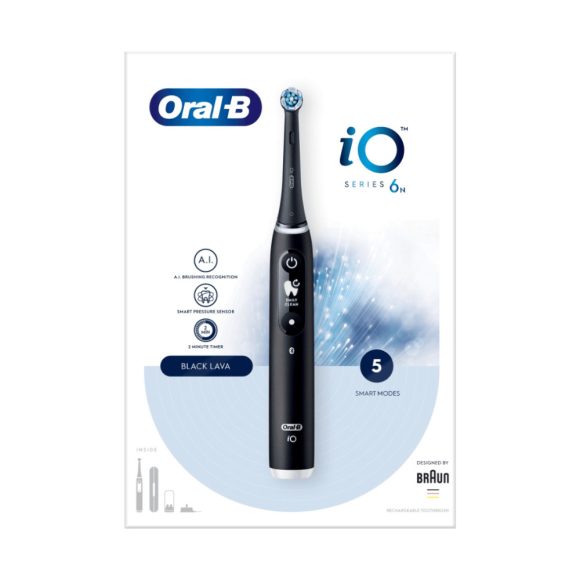 Oral-B iO Series 6 Elektromos fogkefe fekete