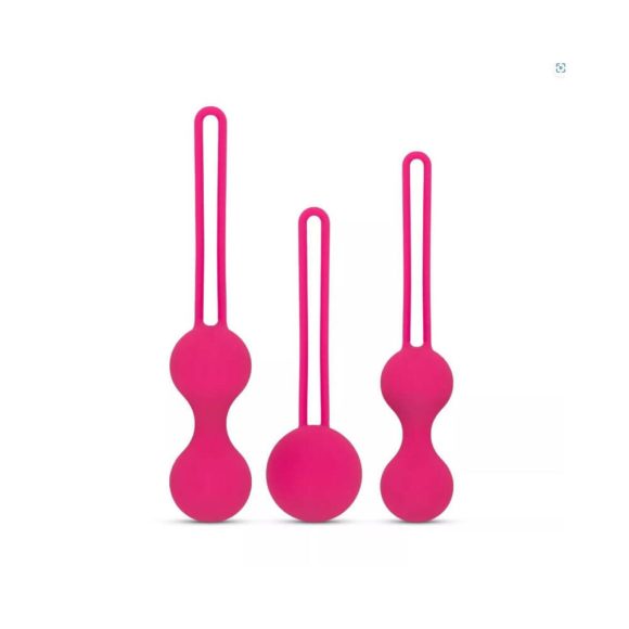 Easytoys LoveBalls gésagolyó szett 3 részes (pink)